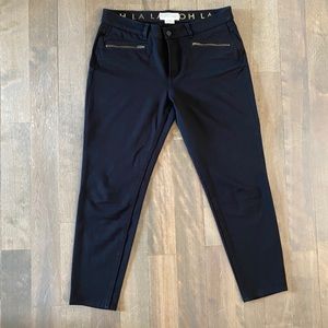 Kate Spade Bloome Street front zip cigarette pant